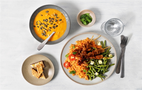 Middag, kvällsmat och mellanmål (ingen prenumeration)