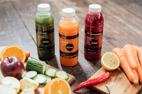 3 Dages kur pris - 3 varianter 15stk. Juicer    